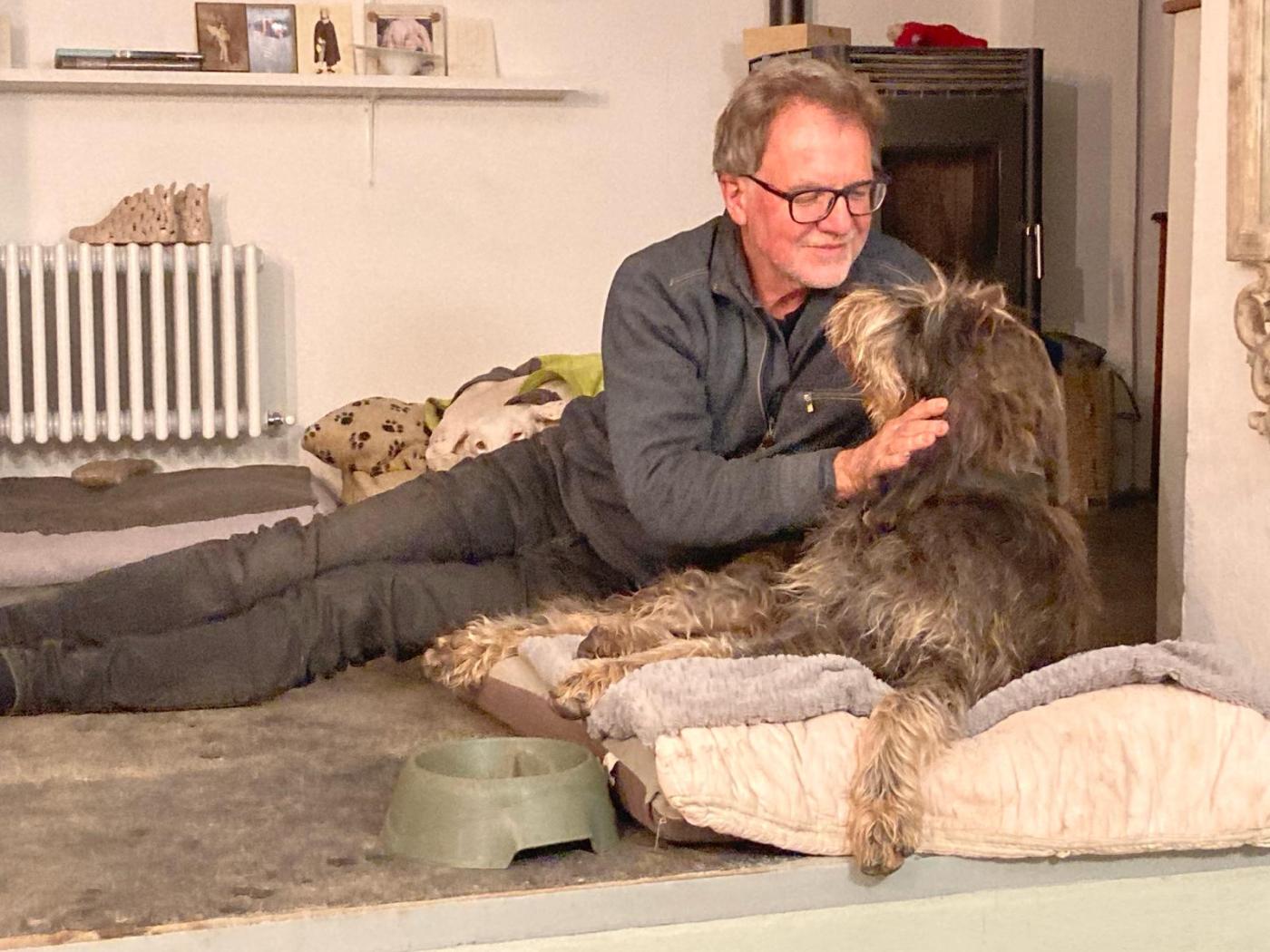 adrian mit hunden